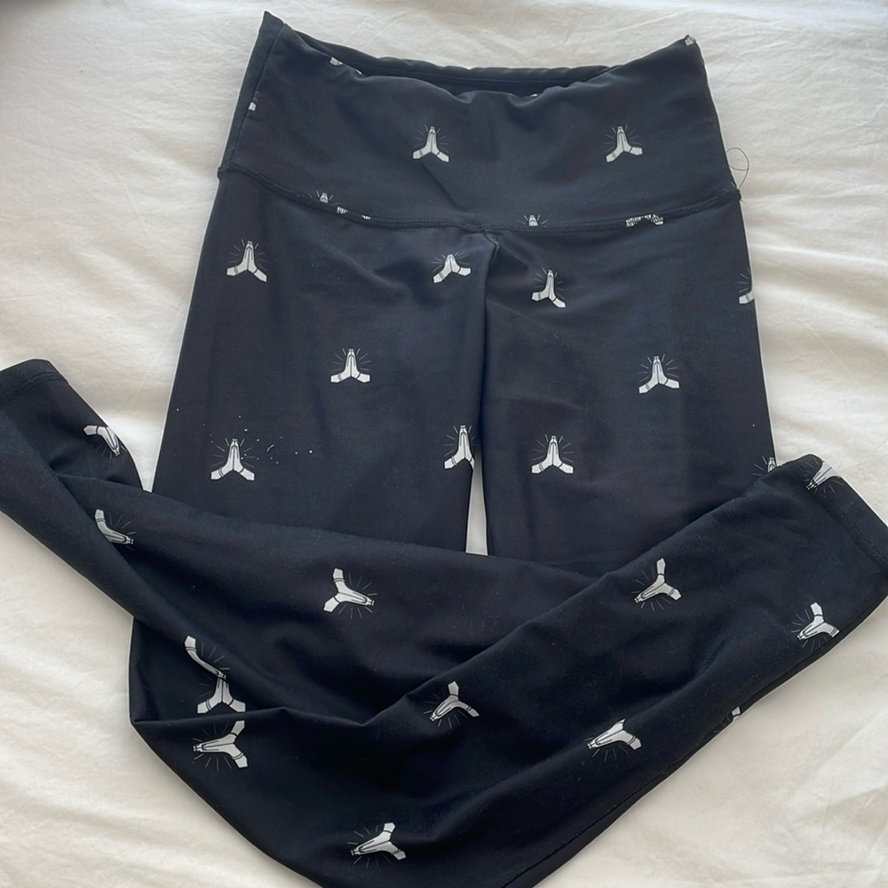 Y7 logo full length leggings